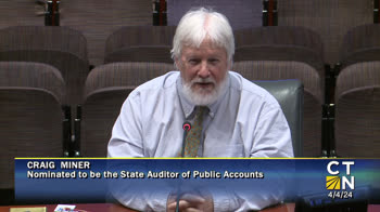 Click to Launch Executive and Legislative Nominations Committee Meeting and Hearing for State Auditor of Public Accounts